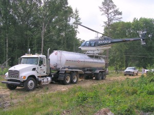 Aerial Application Services by Helicopter